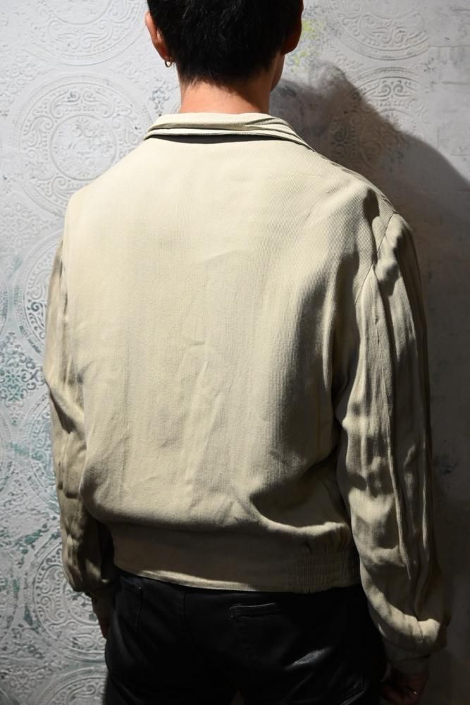 us 1950's rayon reversible jacket