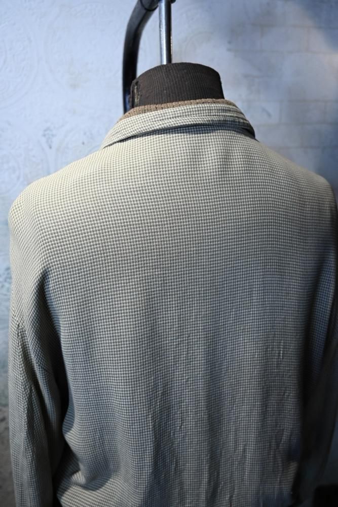 us 1950's rayon reversible jacket