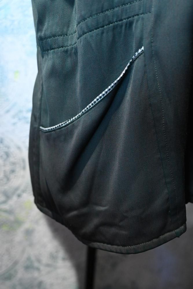 us 1950's rayon gabardine reversible jacket