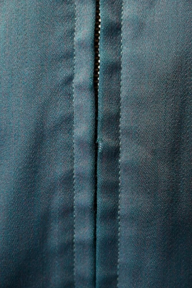 us 1950's rayon gabardine reversible jacket