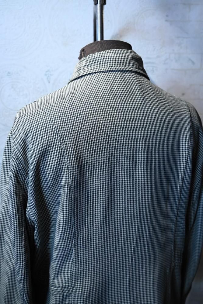 us 1950's rayon gabardine reversible jacket