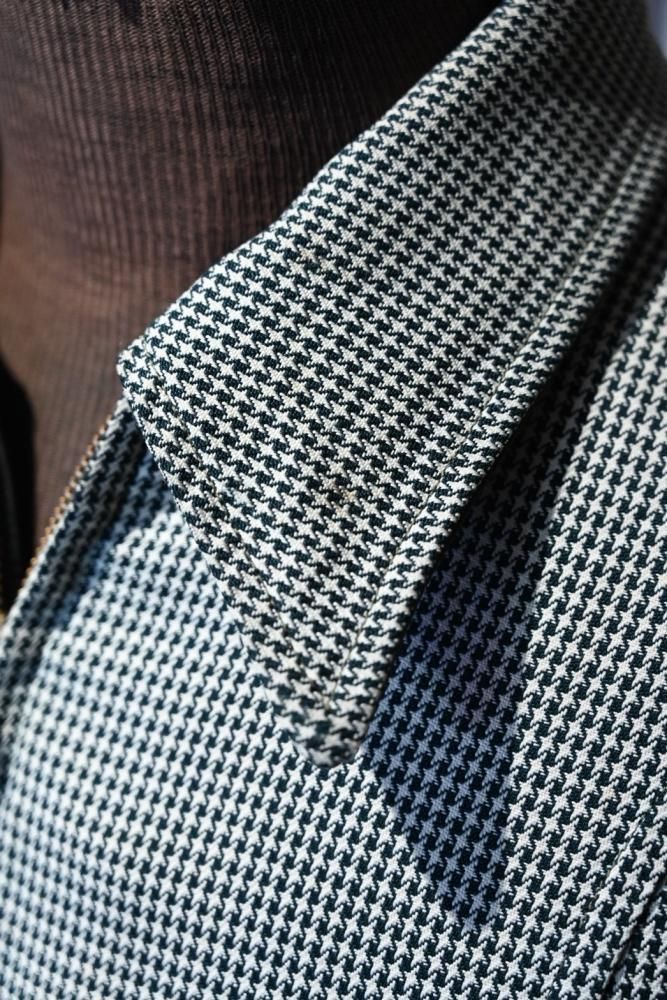 us 1950's rayon gabardine reversible jacket