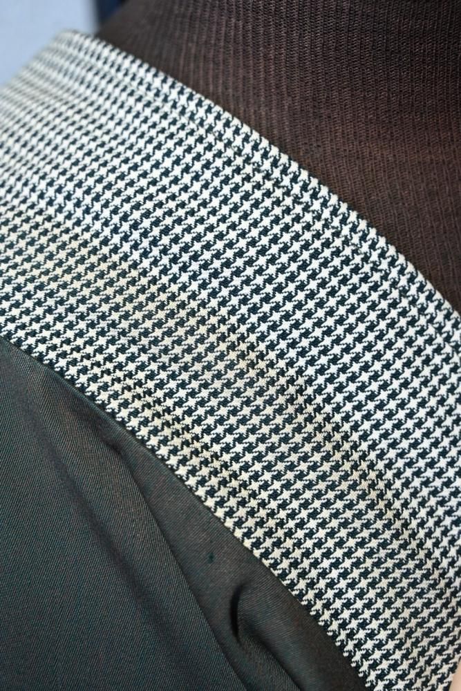 us 1950's rayon gabardine reversible jacket