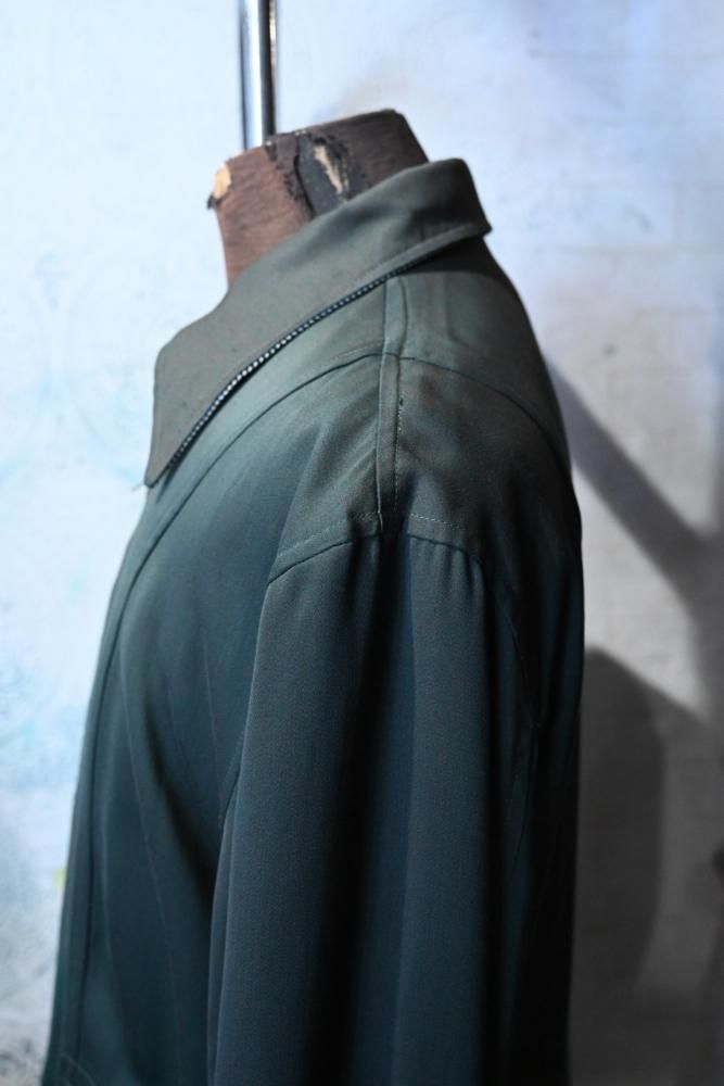 us 1950's rayon gabardine reversible jacket