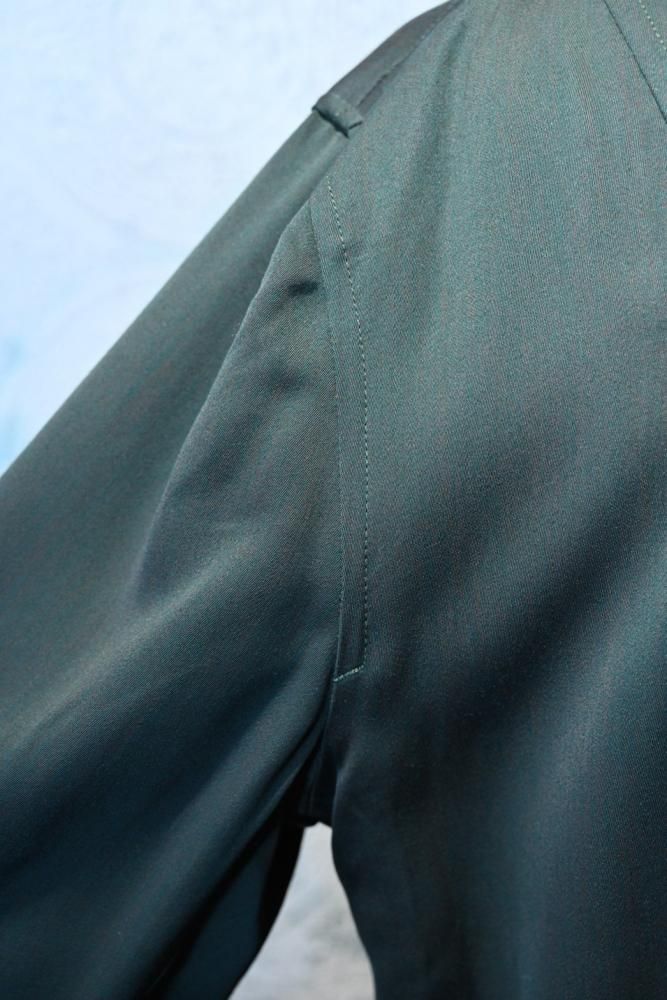 us 1950's rayon gabardine reversible jacket