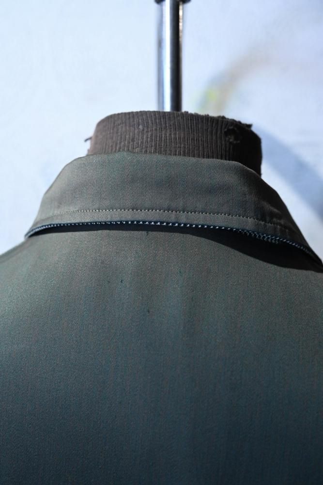 us 1950's rayon gabardine reversible jacket