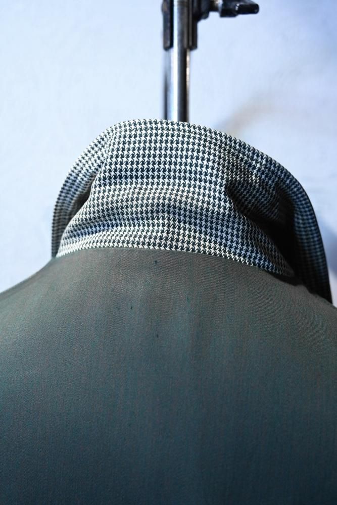 us 1950's rayon gabardine reversible jacket
