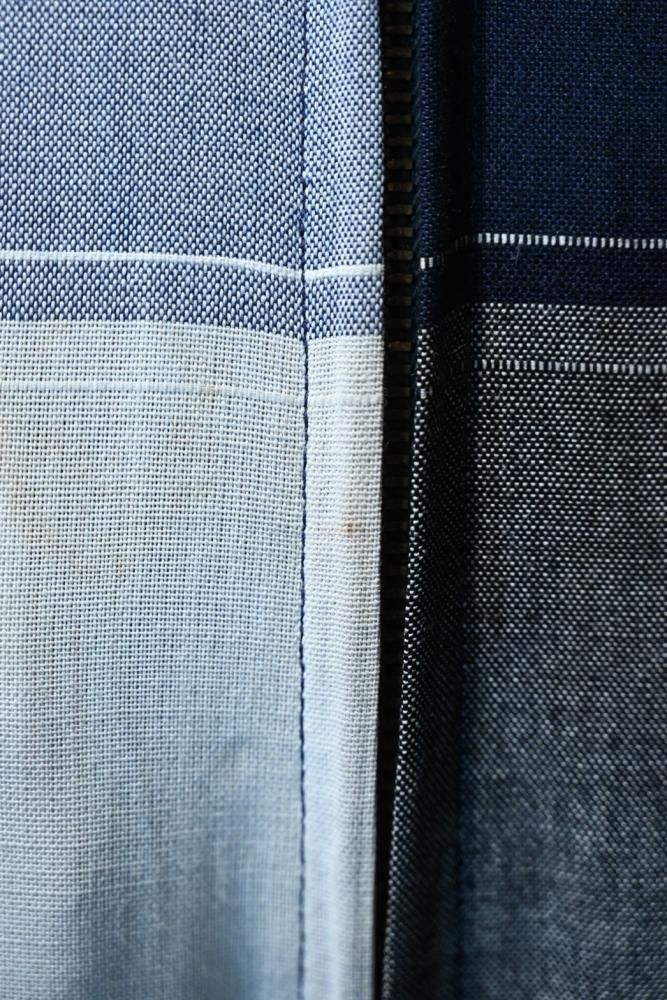us 1950's rayon slab  check reversible jacket