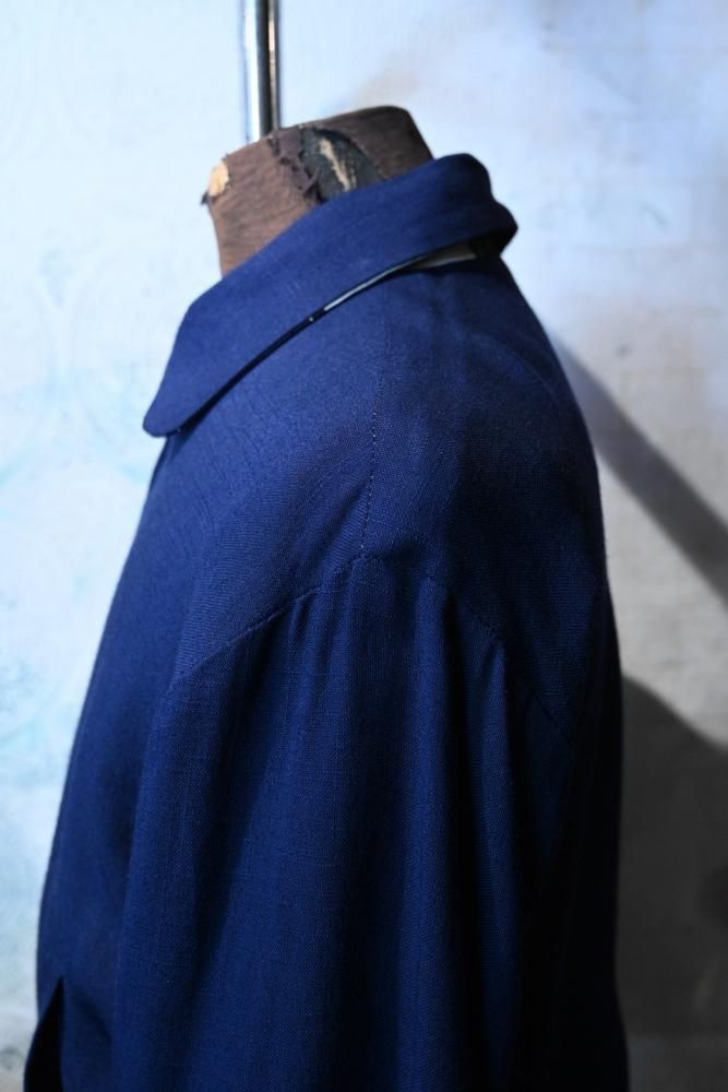 us 1950's rayon slab  check reversible jacket