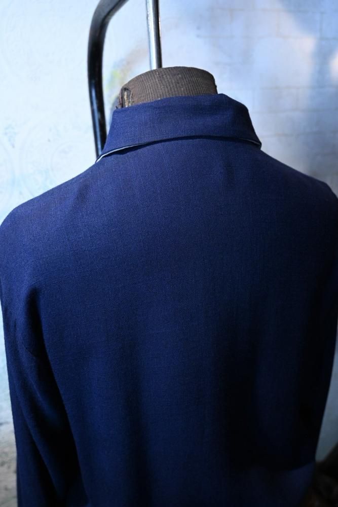 us 1950's rayon slab  check reversible jacket