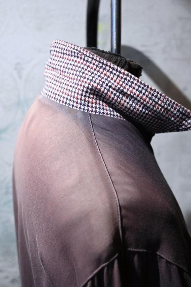us 1950's rayon gaberdine reversible jacket