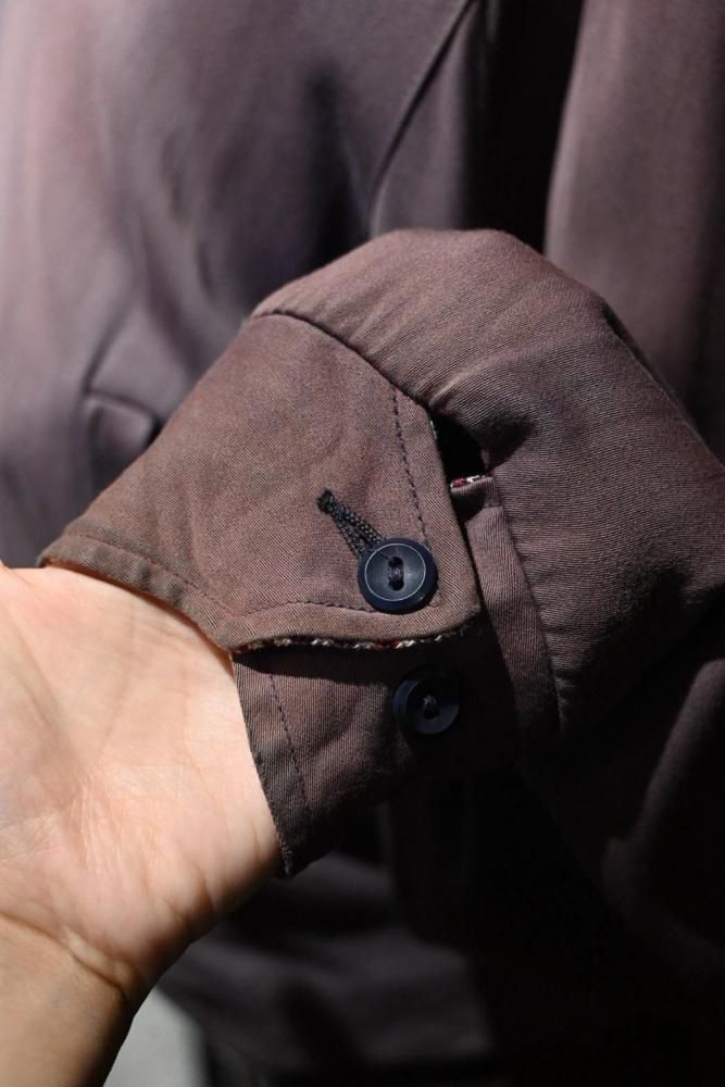 us 1950's rayon gaberdine reversible jacket