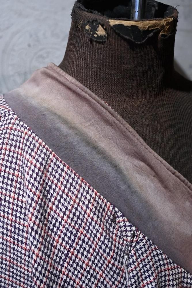 us 1950's rayon gaberdine reversible jacket