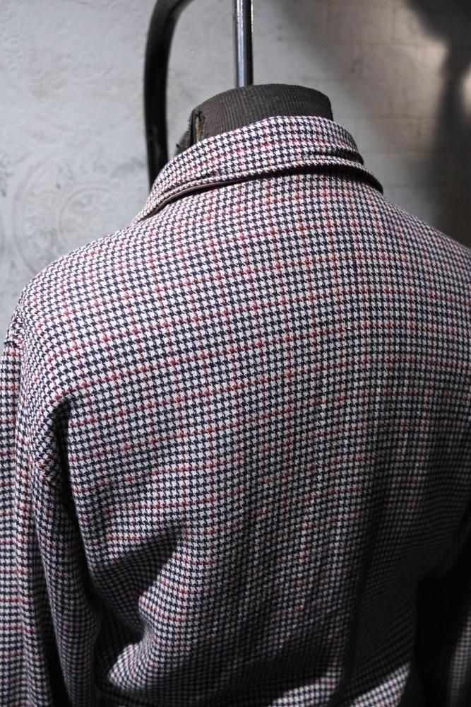 us 1950's rayon gaberdine reversible jacket