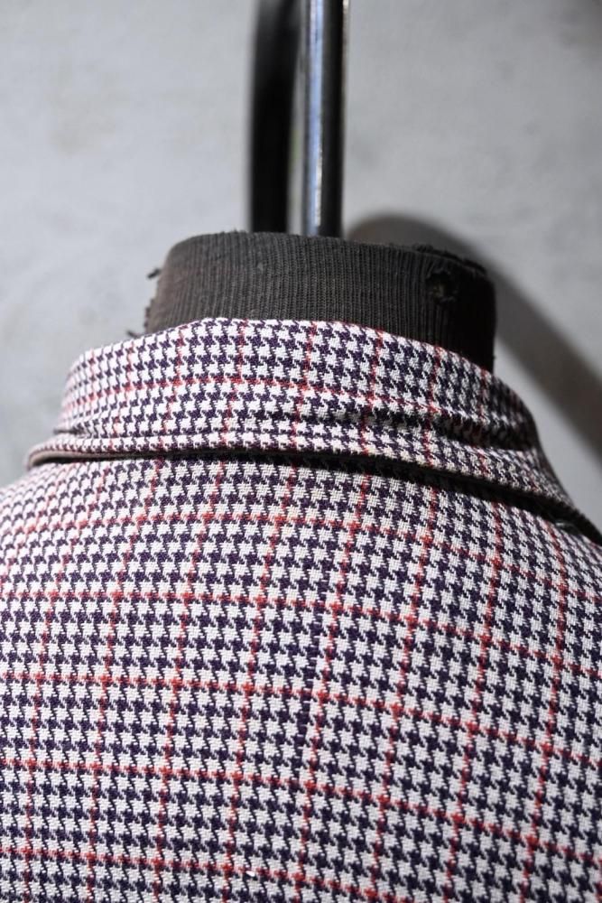 us 1950's rayon gaberdine reversible jacket