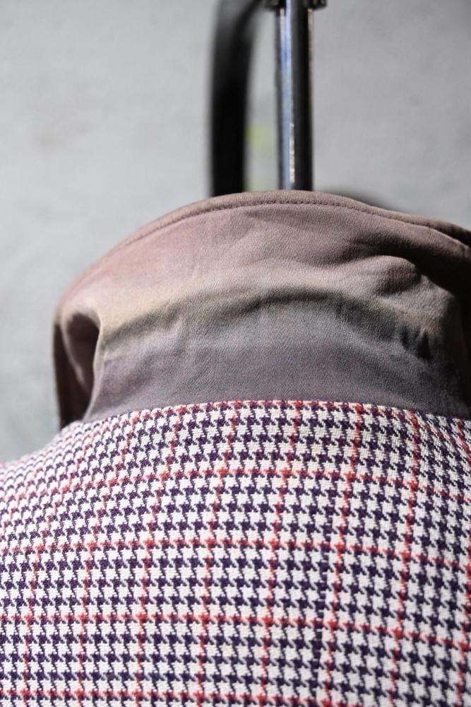 us 1950's rayon gaberdine reversible jacket