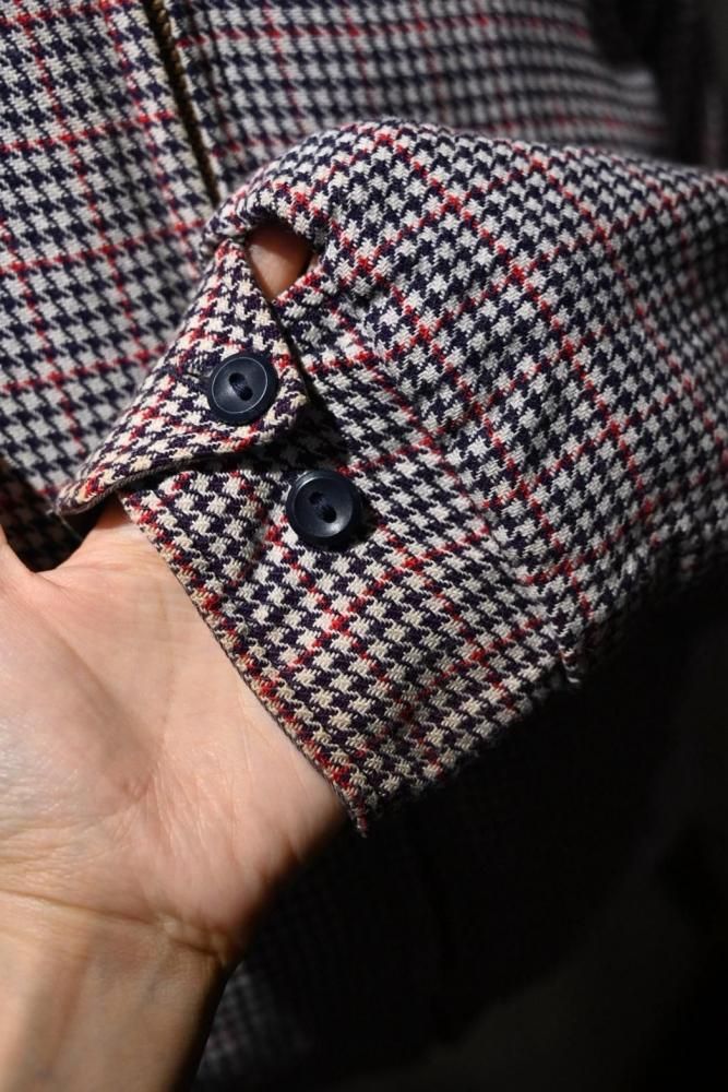 us 1950's rayon gaberdine reversible jacket