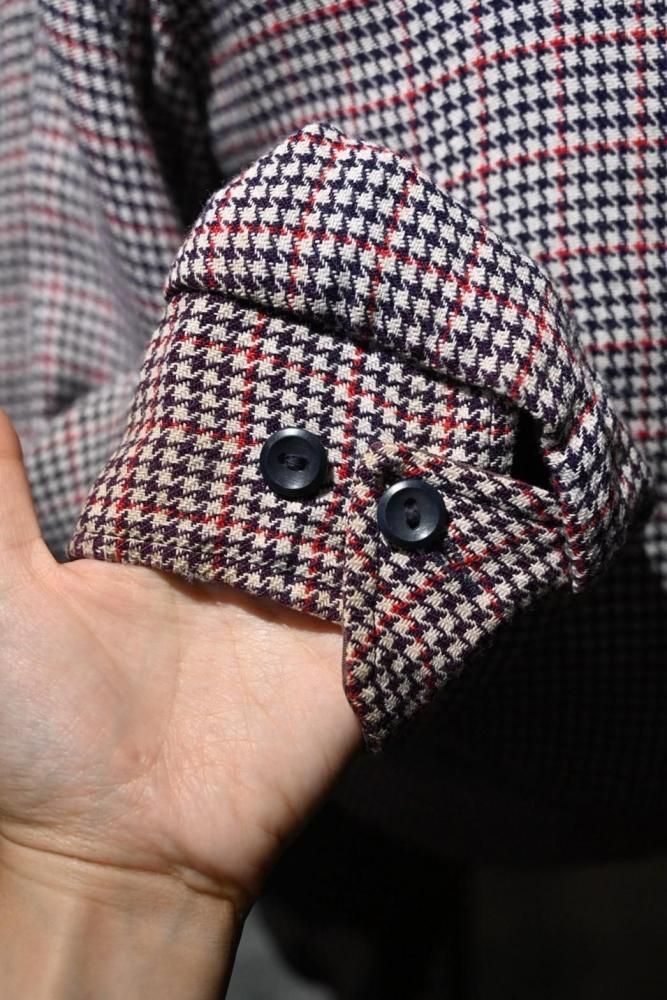 us 1950's rayon gaberdine reversible jacket
