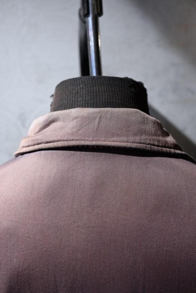 us 1950's rayon gaberdine reversible jacket