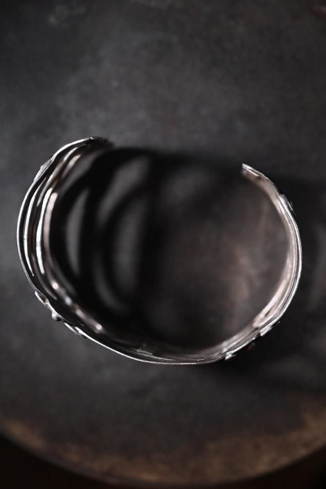 Mexico vintage silver bangle
