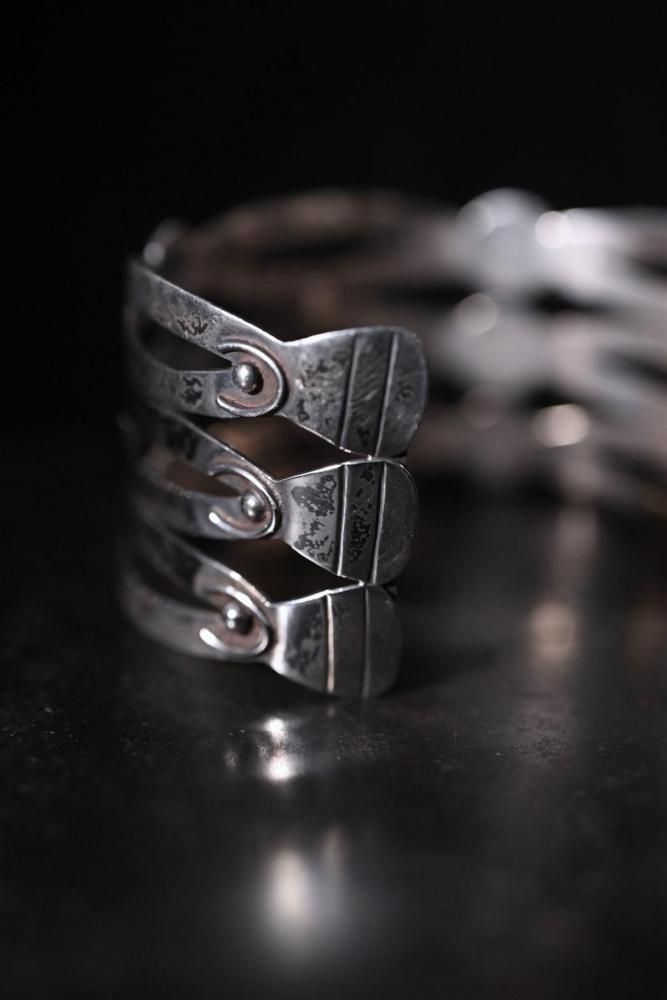 Mexico vintage silver bangle