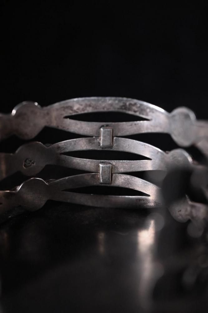 Mexico vintage silver bangle