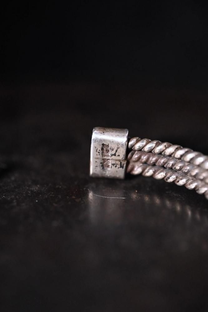 Mexico vintage silver bangle 