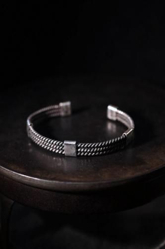 Mexico vintage silver bangle 