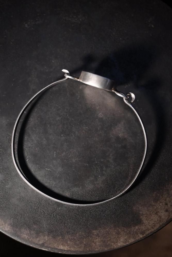 Vintage silver Initial bracelet