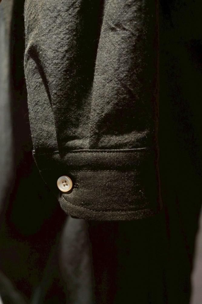Verthandi carlisle band collar shirt