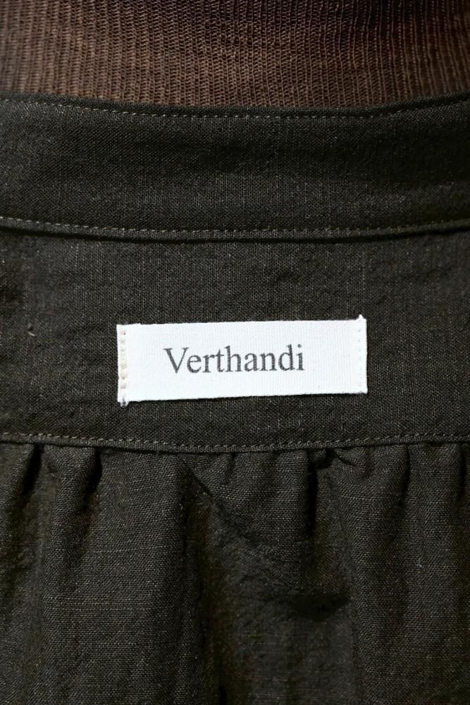 Verthandi carlisle band collar shirt