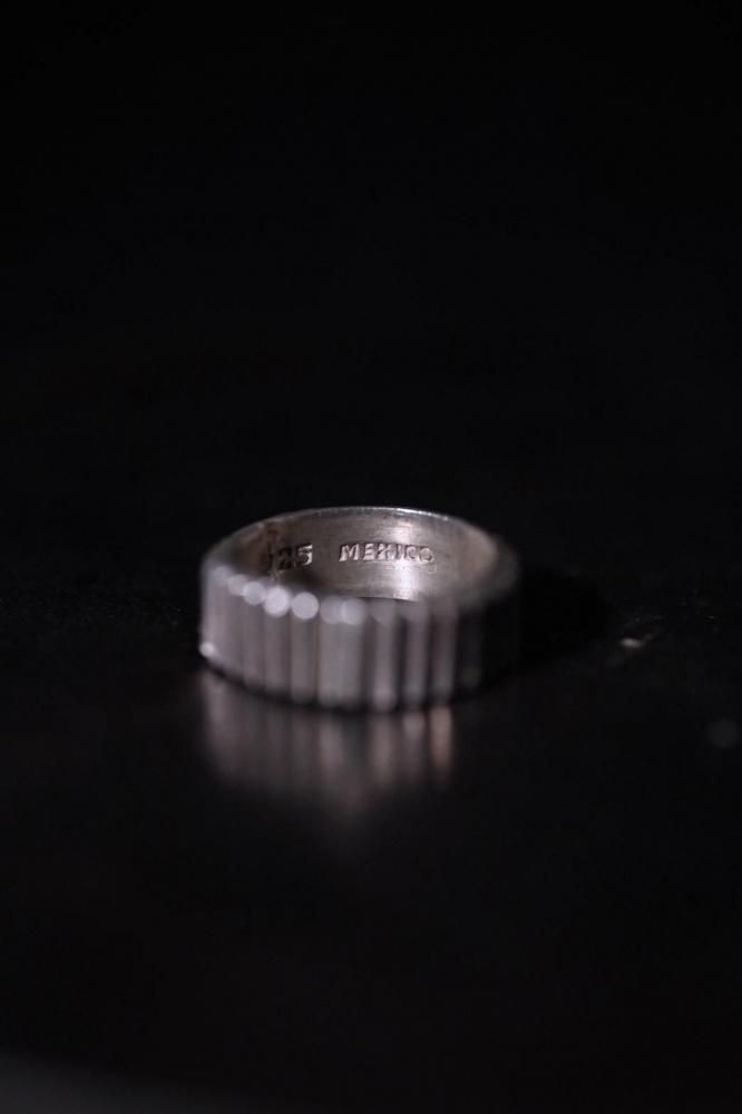 Mexico vintage silver ring