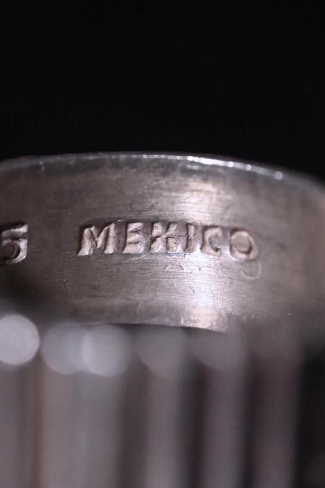 Mexico vintage silver ring