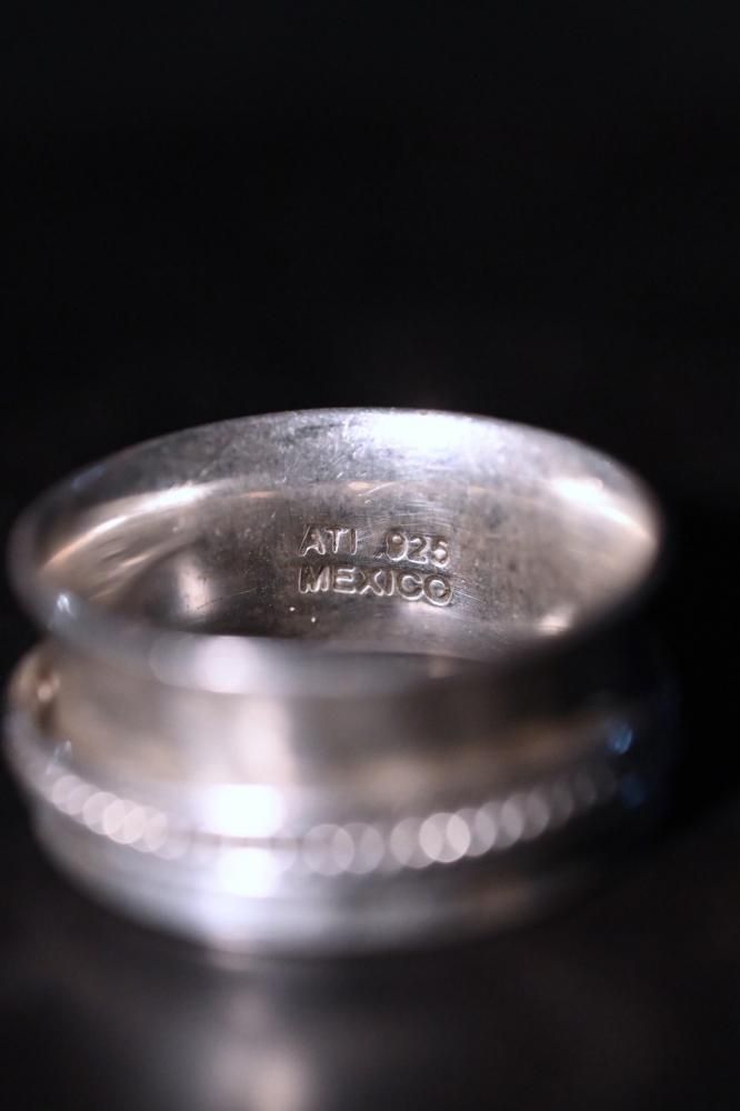 Mexico vintage silver ring