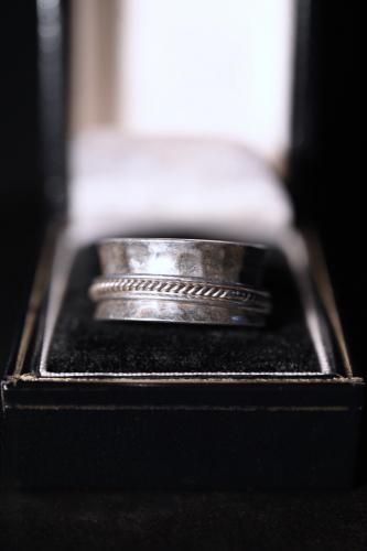 Mexico vintage silver ring 19