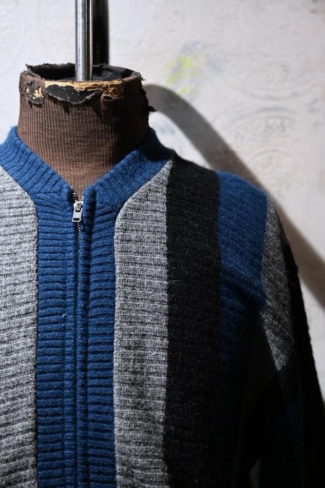 us 1960's "ARROW" zip up cardigan