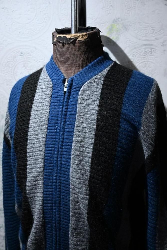 us 1960's "ARROW" zip up cardigan