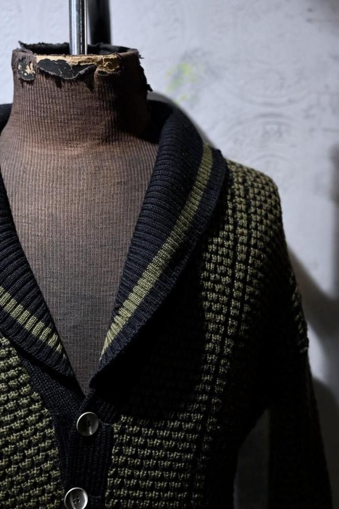 us 1960's "Puritan" shawl collar cardigan