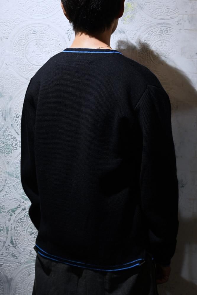 us 1960's double breasted knit cardigan