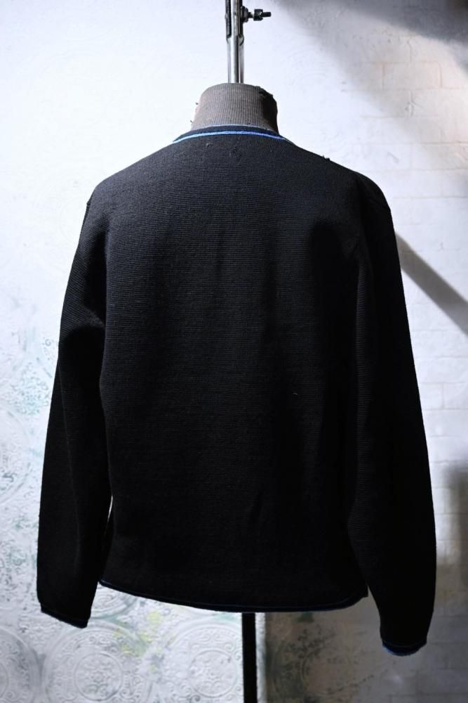 us 1960's double breasted knit cardigan