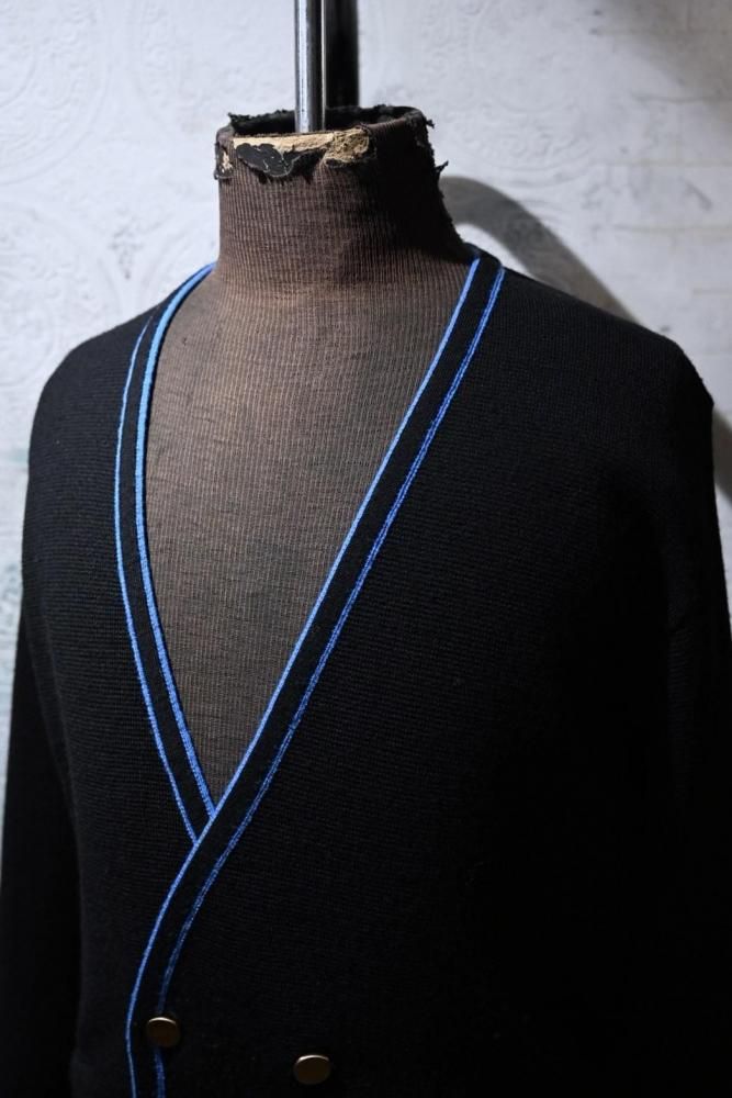 us 1960's double breasted knit cardigan