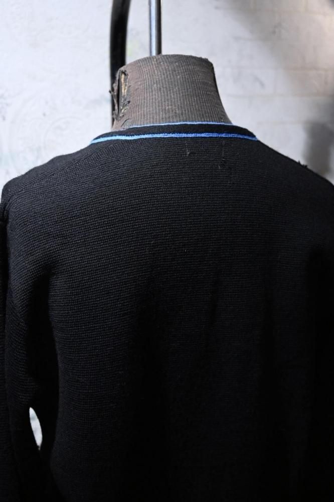 us 1960's double breasted knit cardigan