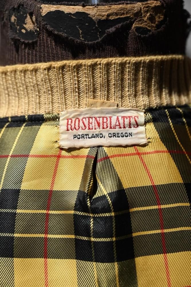 us 1950's "ROSENBLATTS" Wool Blouson