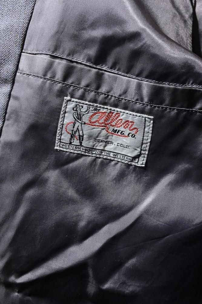 us 1950's "Allen MFG.Co" Western Jacket