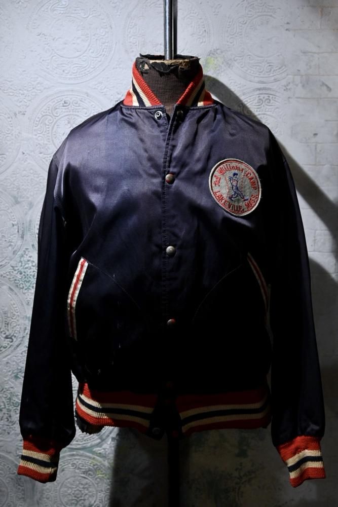 us 1950's "Steve's Sport Den" Satin Blouson