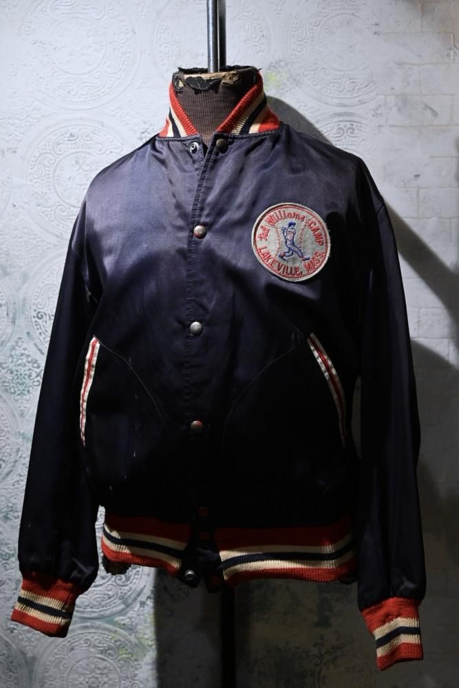 us 1950's "Steve's Sport Den" Satin Blouson