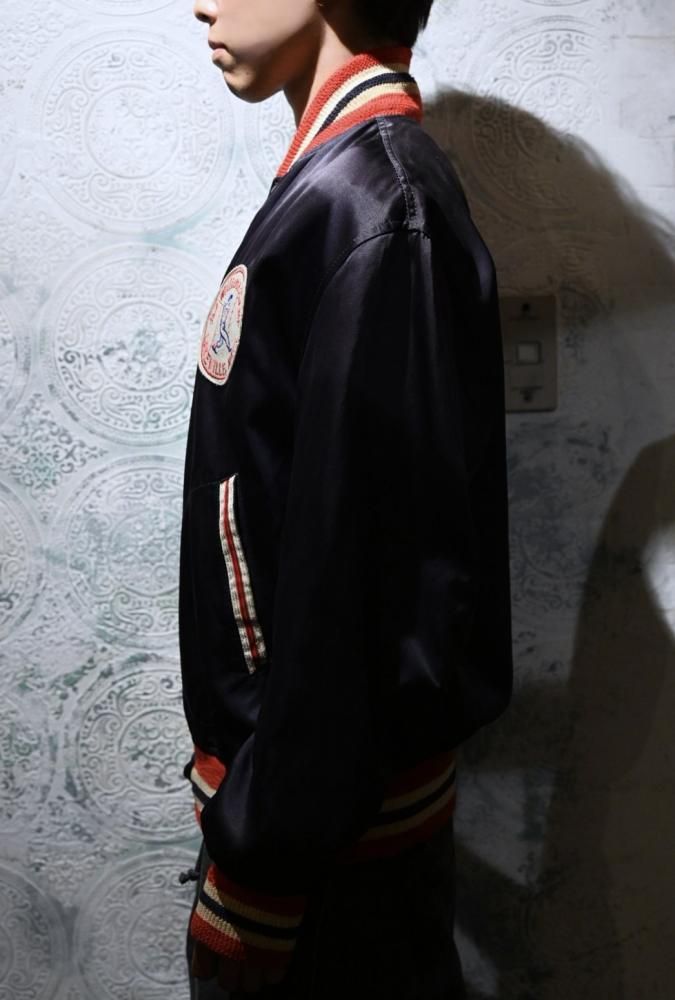 us 1950's "Steve's Sport Den" Satin Blouson