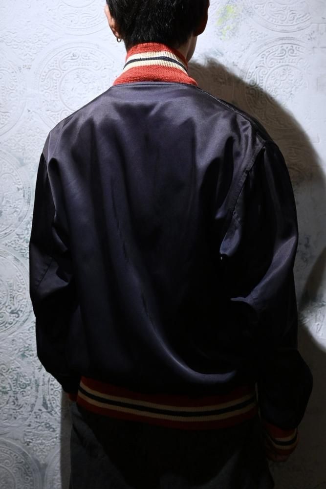 us 1950's "Steve's Sport Den" Satin Blouson