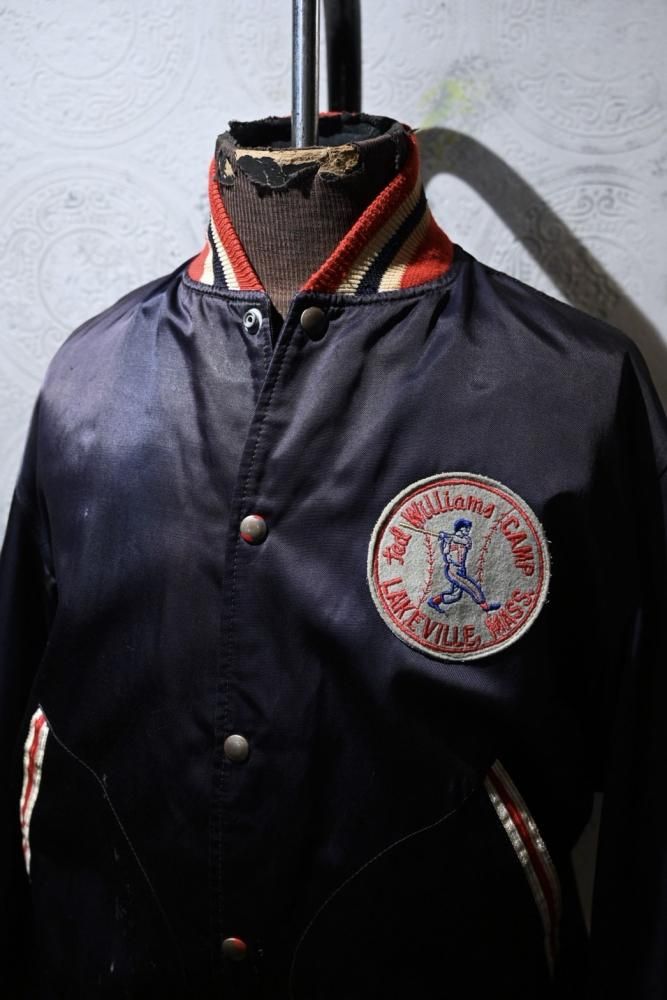 us 1950's "Steve's Sport Den" Satin Blouson
