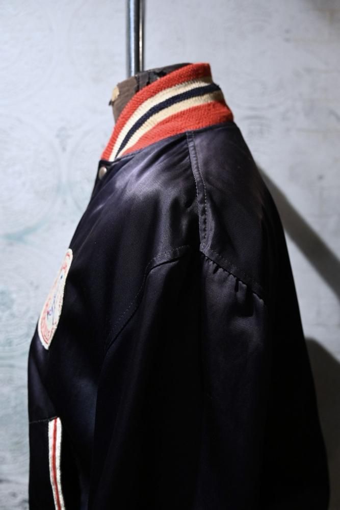 us 1950's "Steve's Sport Den" Satin Blouson
